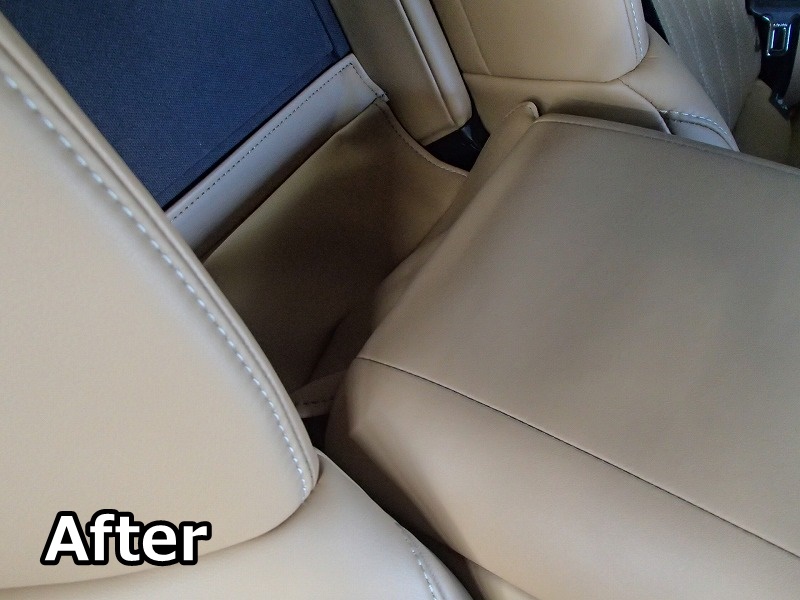 LEXUS LS damaged leather seat repair_After_01