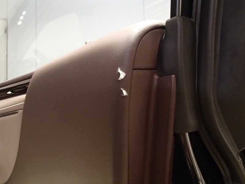 Lexus ES damaged door trim_02