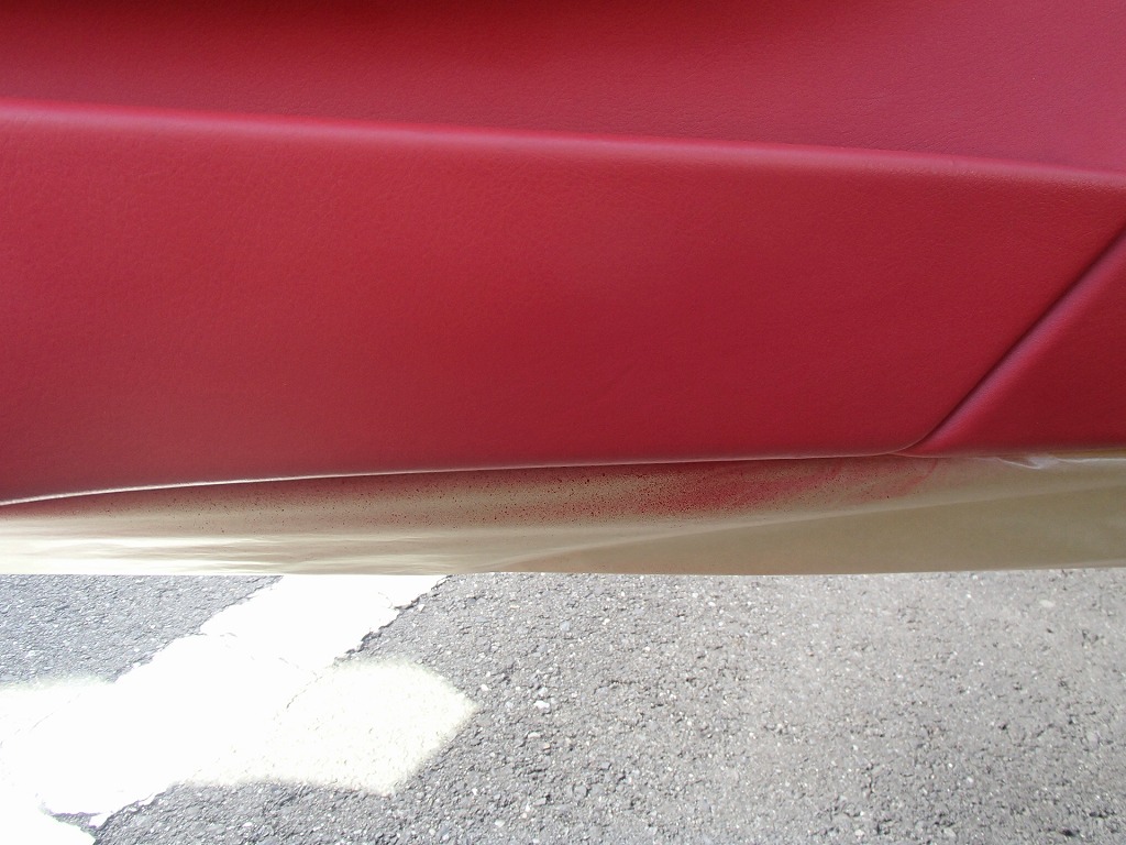 Maserati GranTurismo damaged door trim repair After02