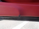 Maserati GranTurismo damaged door trim repair Before01