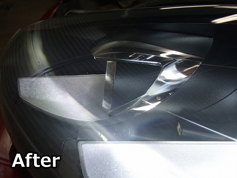 Volkswagen GOLF7 cracked headlight_restoration_After_04