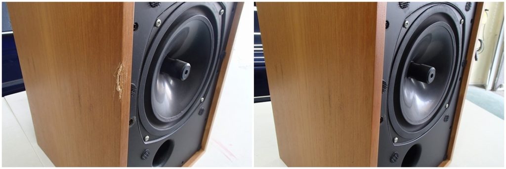 wooden speaker repair